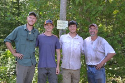 Blue Hill Heritage Trust Summer Interns 2018